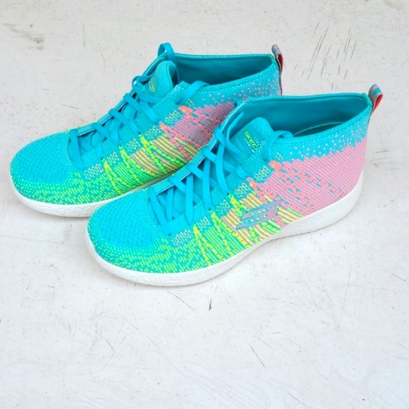 Skechers Multicolor Knit Sneakers - Picture 2 of 12